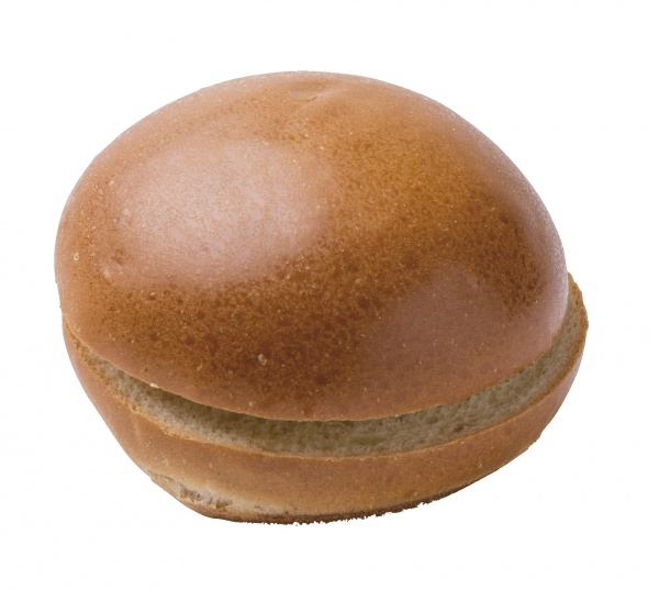 Esponjoso pan de hamburguesa al estilo "brioche". Suave y ligero, pero firme. Ya cortado para su rápido uso.