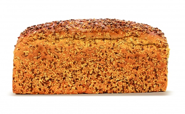 Leckeres Brot aus Roggen-und Weizenmehl und einer Saatenmischung hergestellt. Einfach probieren!